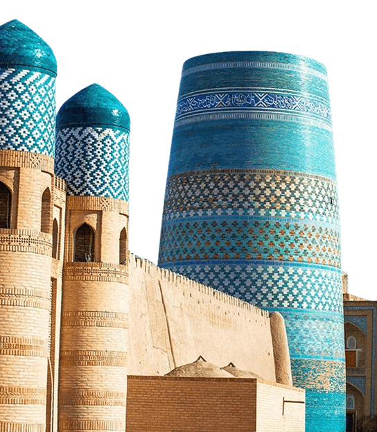 Decorative left building